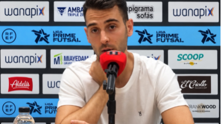 Jorge Palos durante una comparecencia de prensa