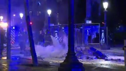 Disturbios en Barcelona