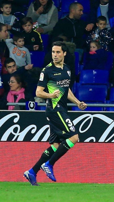 Etxeita durante el partido frente al RCD Espanyol.