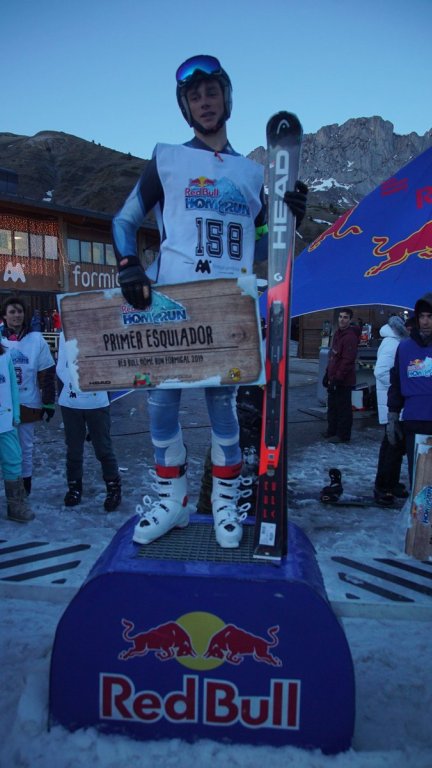 Uno de los ganadores de la Red Bull Home Run de Formigal