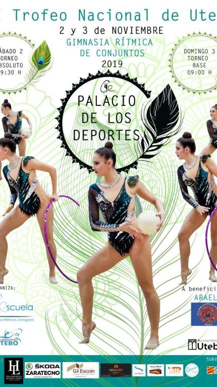 Utebo recibirá a gimnastas nacionales en el XI Trofeo Nacional de Utebo
