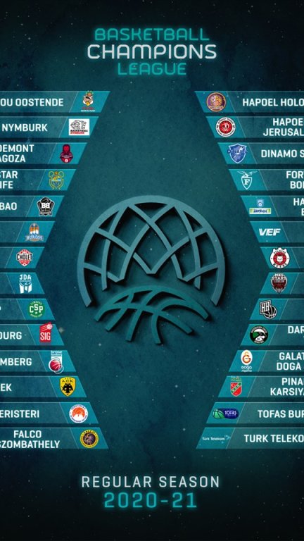 Equipos que competirán en la fase regular de la BCL 2020-2021.