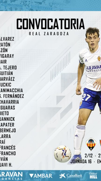 Convocatoria de 23 futbolistas
