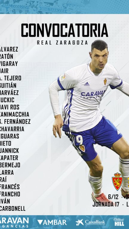 Convocatoria de 23 futbolistas