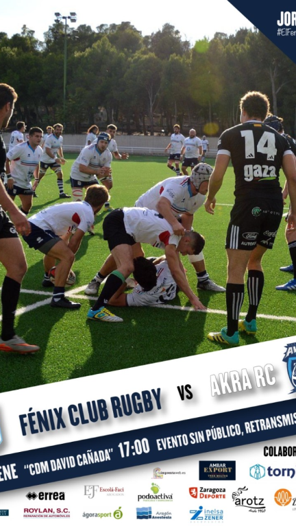 Imagen de un encuentro de Fénix Rugby