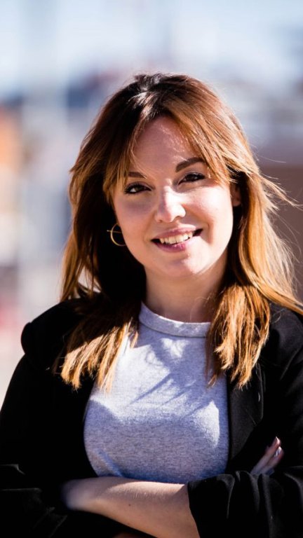 Maru Díaz, coordinadora de Podemos en Aragón