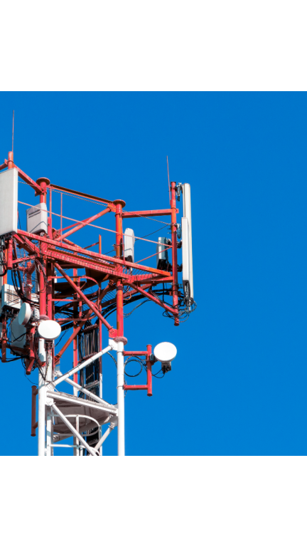 Operador de red de estación base 5G.