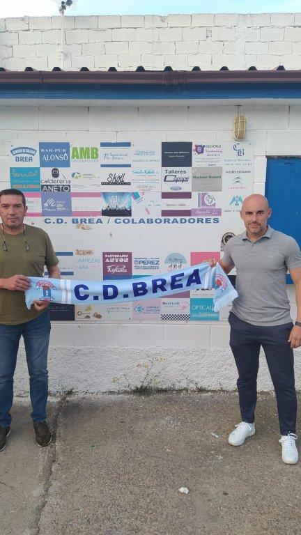 Imagen de la presentación de Dani Martínez. Imagen: CD Brea.