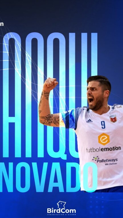Anuncio de renovación de Juanqui. (Imagen: Fútbol Emotion)