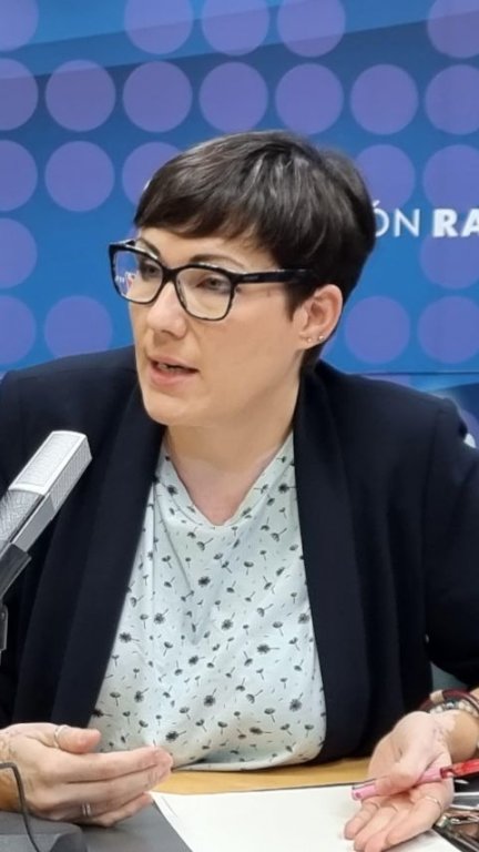 La directora general de Vivienda del Gobierno de Aragón, Verónica Villagrasa, en Aragón Radio.