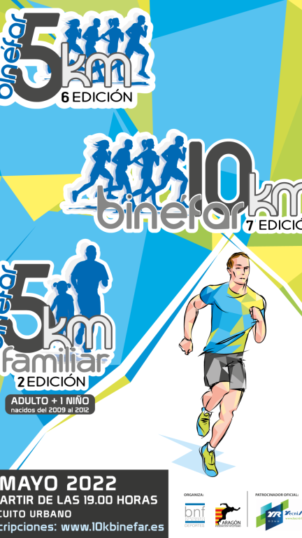 Imagen del cartel oficial de la prueba.