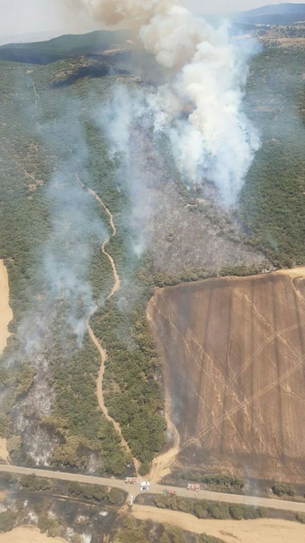 Estabilizado el incendio declarado en Mainar | Infoar