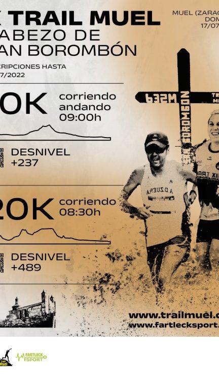 Cartel del Trail Alta Muel.