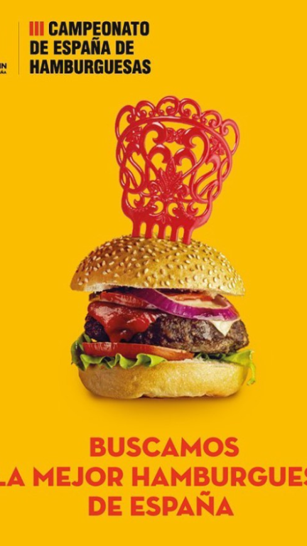 El campeonato de hamburguesas se celebra durante el mes de febrero en toda España. / Instagram