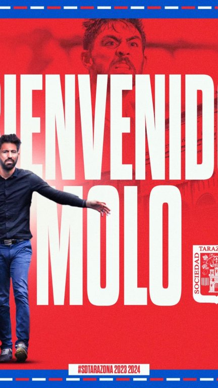 Manuel Jesús Casas García 'Molo' es el nuevo técnico de la SD Tarazona.