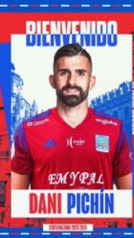 Cartel del fichaje de Dani Pichín por la SD Tarazona