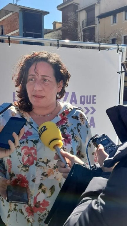 Marta de Santos, la nueva coordinadora autonómica de Podemos Aragón. / Podemos.