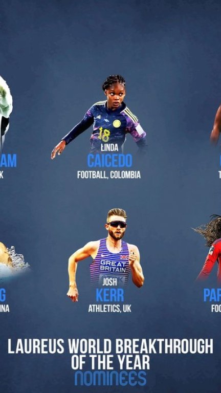 Salma Paralluelo está nominada junto a otros cinco grandes deportistas. Foto