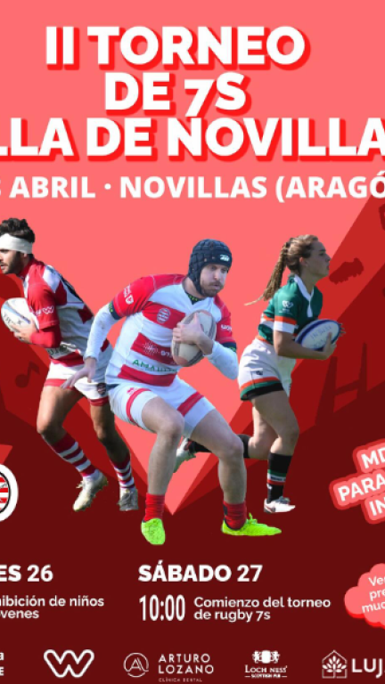 Cartel del torneo. Foto: Íbero Club de Rugby