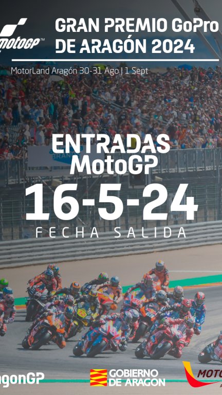 MotorLand Aragón volverá a vibrar con la emoción de las carreras de motos. Foto: MotorLand Aragón