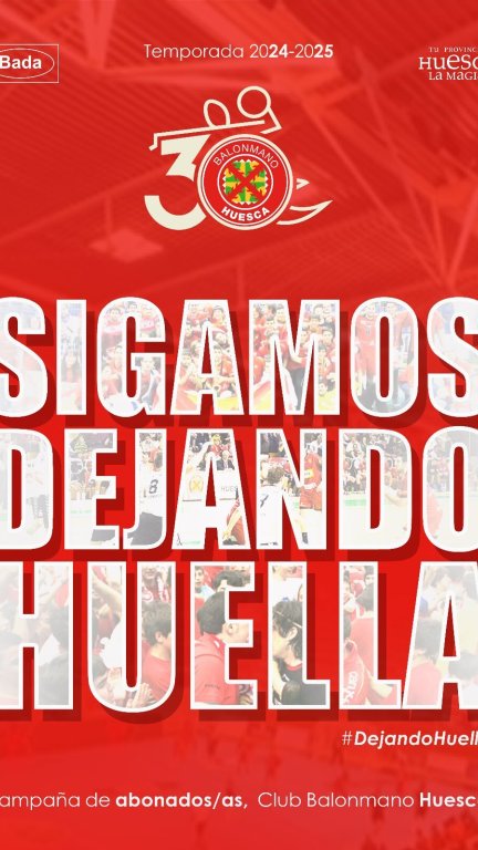 Campaña de abonados "Sigamos dejando huella".