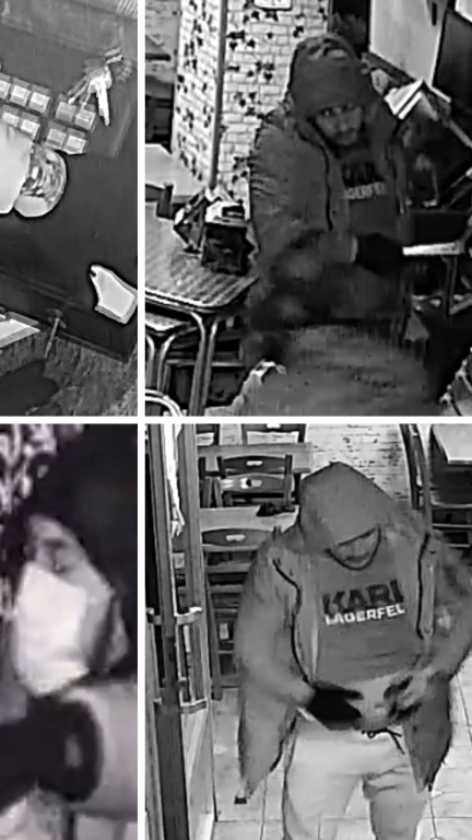 La Policía Nacional hace un llamamiento para buscar a los dos hombres que dieron una brutal paliza a una hostelera. / Policía Nacional