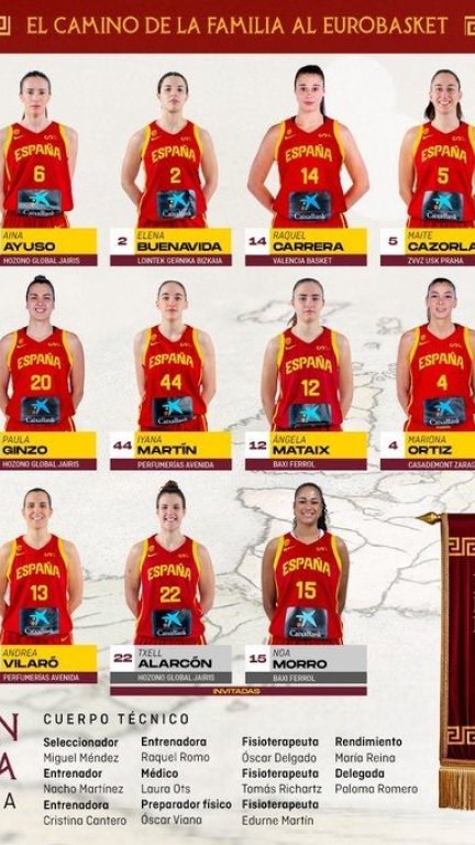 Convocadas con la Selección Española.