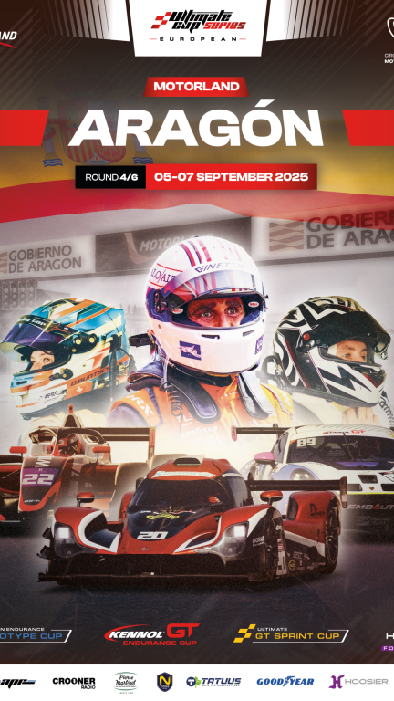 Cartel oficial del Ultimate Cup European Series.