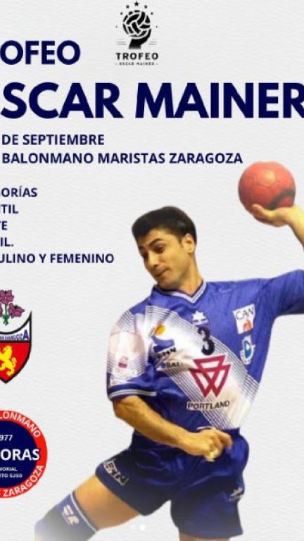 Cartel del I Trofeo Óscar Mainer
