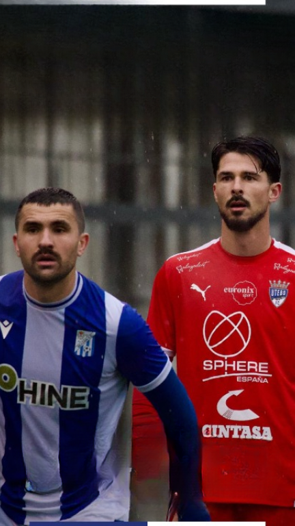 Un momento del partido del Utebo en Beasain