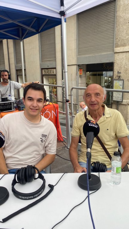 Javier Martín y Evaristo Costa