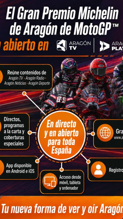 MotoGP llega a Aragón TV y Aragón Play