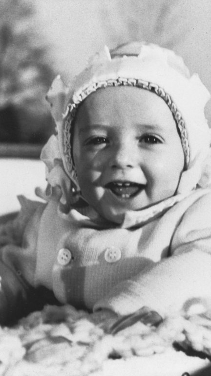 El rey Harald a los nueve meses.
