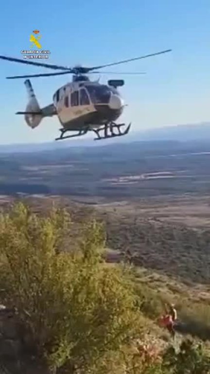 Rescate de montaña en Teruel. / Guardia Civil