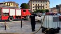 Se han instalado depósitos de agua para suministrar agua a los vecinos de Tarazona.