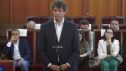 David Sánchez Pérez Castejón en su declaración en el juicio en la Audiencia Provincial de Badajoz.