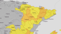 Aviso por altas temperaturas en Aragón para el lunes 20 de julio de 2026.