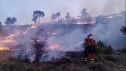 Avance del incendio de Ejulve, en la provincia de Teruel.