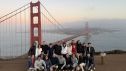 Foto de familia en el Golden Gate