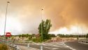 Humo de los incendios de Madrid y Ávila. 24 JULIO 2026 INCENDIO FORESTAL24/7/2026