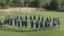 Entrenamiento del Real Zaragoza en Boltaña