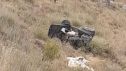 El quad accidentando en Miedes de Aragón.