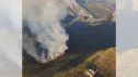 Incendio declarado tras una tormenta en Loporzano. / INFOAR
