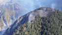 Imágenes aéreas del incendio de Viu (Huesca).