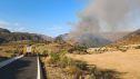 Medios forestales para sofocar el fuego originado en Calatayud.