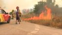 Tres grandes incendios mantienen en alerta a España