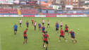 Entrenamiento del CD Teruel