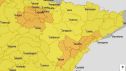 Avisos amarillos y naranjas en Aragón por lluvias y tormentas.