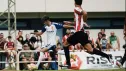 Lance del anterior partido ante la UD Logroñés. Foto: Real Zaragoza