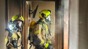 Incendio de una vivienda en Monzón.